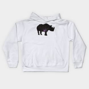 Space Rhino Kids Hoodie